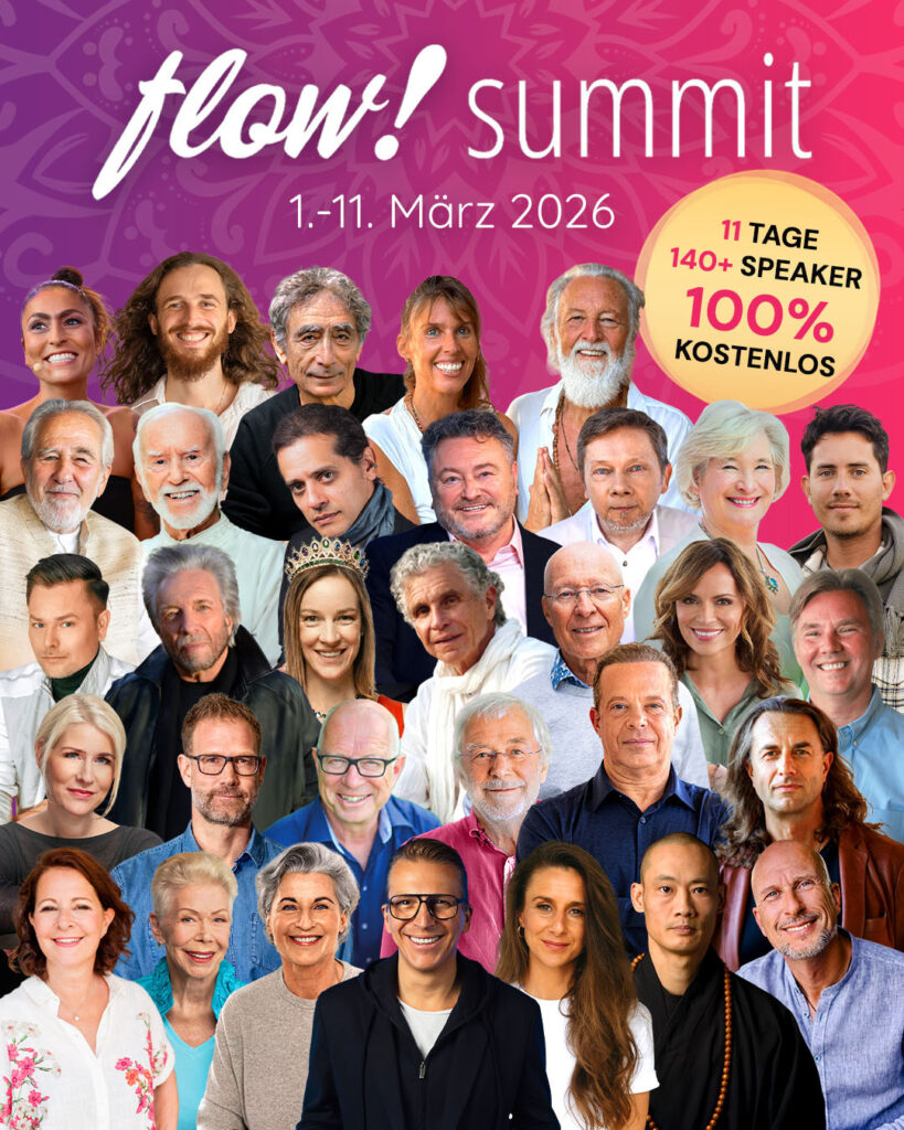 flow summit 2026 mit 140 Speaker, 11 Tage, spirituelle Reise